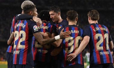 বেটিসের জালে বার্সার একহালি গোল