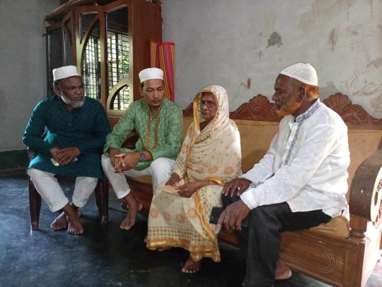 গুম হওয়া ছাত্রদল নেতা জাকিরের পরিবারকে ঈদ উপহার