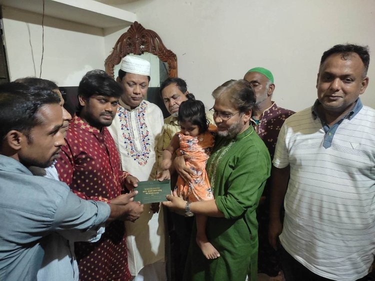 দেশনায়কের ঈদ-উপহার মজলুমকে প্রেরণা যোগায় ---ডা.মাজহার