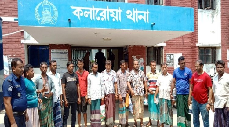 সাতক্ষীরায় নাশকতা পরিকল্পনার অভিযোগে বিএনপি-জামায়াতের ২৪ নেতাকর্মী গ্রেপ্তার