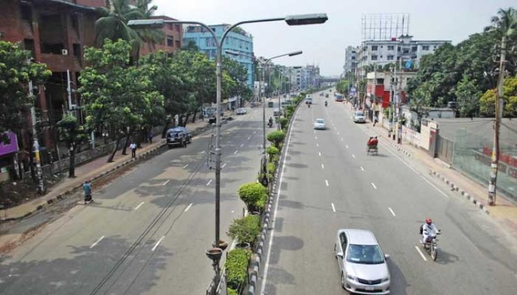 এবারের ঈদযাত্রায় স্বস্তি, ফাঁকা রাজধানী