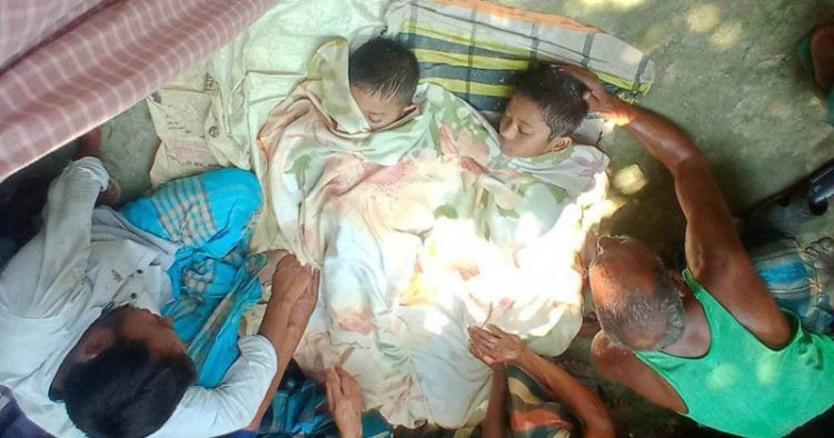 কুড়িগ্রামে পানিতে ডুবে প্রাণ গেল দুই ভাইয়ের