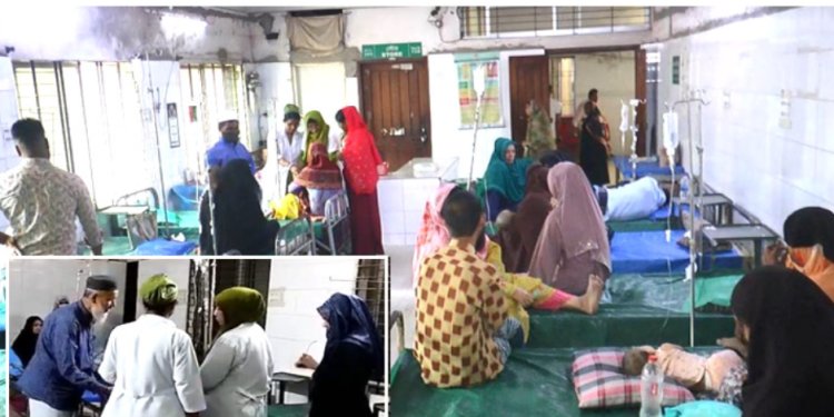 নারায়ণগঞ্জে আশংকাজনক হারে বাড়ছে ডায়রিয়ায় আক্রান্ত রোগী
