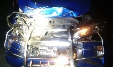 বাসের পিছনে ধাক্কা, এডিশনাল এসপিসহ ৫ পুলিশ আহত