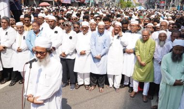 প্রবীণ রাজনীতিবিদ ও সাবেক মন্ত্রী কবীর হোসেনের জানাযা সম্পন্ন