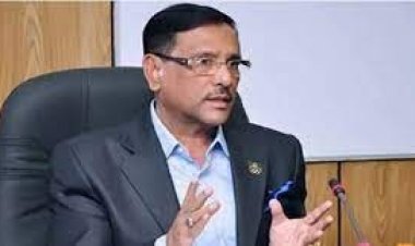 আন্দোলন নয়, চক্রান্তের রূপরেখা তৈরি করছে বিএনপি: ওবায়দুল কাদের