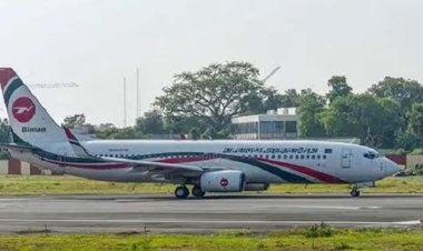 ৭৭ যাত্রী নিয়ে বাংলাদেশি বিমানের জরুরি অবতরণ