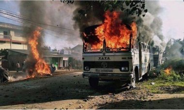 অশান্ত মনিপুরে আটকা পড়েছে ভিন রাজ্যের হাজারখানেক ছাত্র