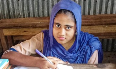 প্রতিযোগিতায় প্রতিবন্ধী মরিয়ম প্রথম হয়ে তাক লাগালেন