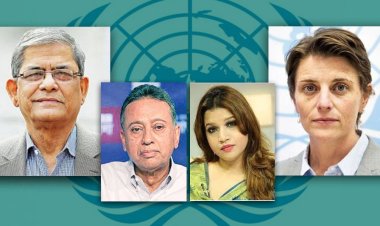 জাতিসংঘ দূতের সঙ্গে বিএনপি নেতাদের বৈঠক