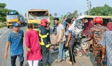 মা ও নবজাতকসহ সড়কে প্রাণ গেল তিনজনের