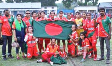 ভারতে মেয়েদের ফুটবল টুর্নামেন্টে বাংলাদেশ ফাইনালে
