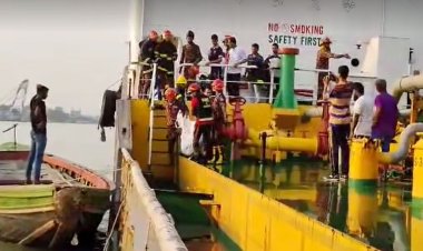 বরিশালে জাহাজের ট্যাংকার বিস্ফোরণ, দুইজনের মরদেহ উদ্ধার 