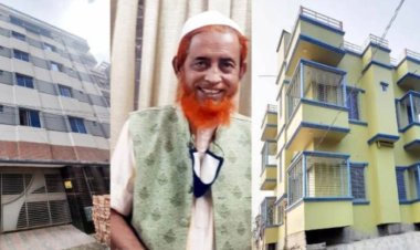 সিদ্ধিরগঞ্জে স্বামীর ঘুষের টাকায় স্ত্রীর আলিশান বাড়ি