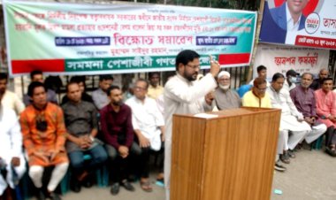 শেখ হাসিনার পদত্যাগ ছাড়া বাংলার মাটিতে নির্বাচন হতে দেওয়া হবেনা: সমমনা পেশাজীবি গণতান্ত্রিক জোটে