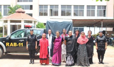 না’গঞ্জে ১ কোটি ৫ লাখ টাকার ইয়াবা ও দল নেতাসহ ৮ হিজরা মাদক ব্যবসায়ী গ্রেপ্তার