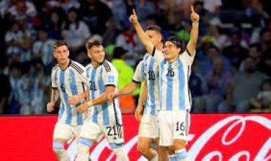 দুই লাল কার্ডের ম্যাচে আর্জেন্টিনার দ্বিতীয় জয়