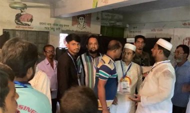 গোপন কক্ষে জোর করে নৌকা প্রতীকে ভোট নেয়ার অভিযোগ, উত্তেজনা