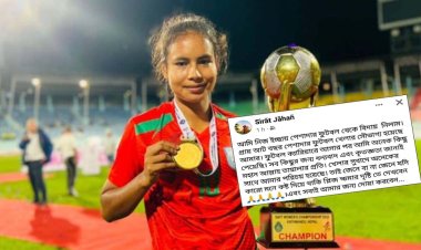 অভিমানে ফুটবলকে বিদায় সাফজয়ী স্বপ্নার!