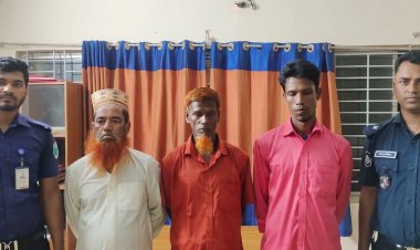 মাধবপুরে চার শিশুকে বেঁধে নির্যাতন : গ্রেপ্তার ৩