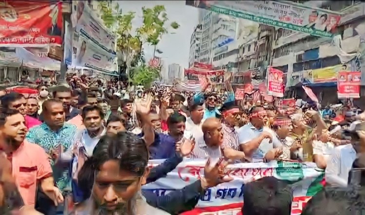 নয়াপল্টনে জড়ো হচ্ছে বিএনপির নেতাকর্মী