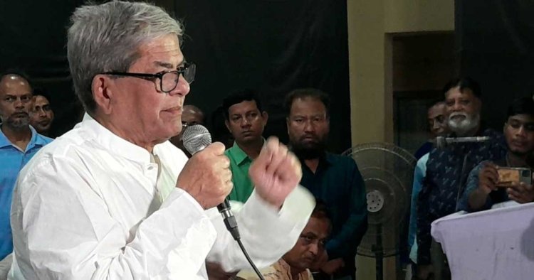 সরকারের সমালোচনা করা রাষ্ট্রদ্রোহিতা নয় : ফখরুল