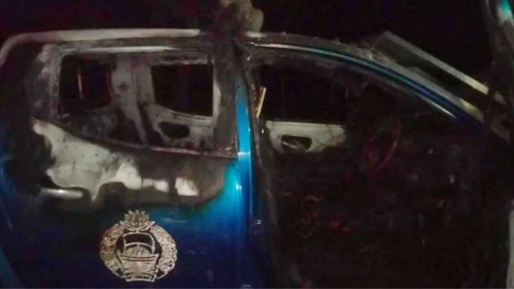 গাজীপুরে অতিরিক্ত পুলিশ সুপারের গাড়িতে আগুন দিলো শ্রমিকরা