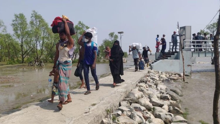 ভাসানচরে পৌঁছাল আরও ১৫৫ রোহিঙ্গা