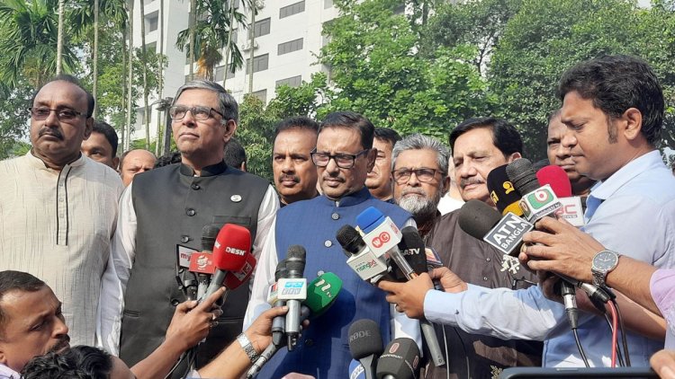 আন্দোলনের নামে যারা বাসে আগুন দেয় তাদের খবর আছে : কাদের