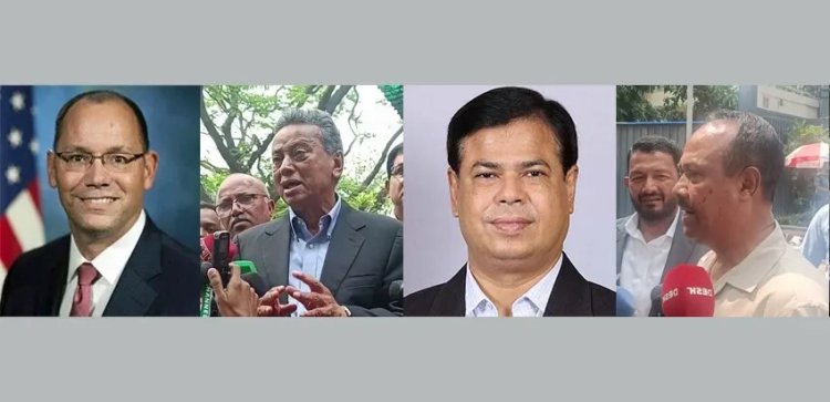 মার্কিন দূতের সঙ্গে আওয়ামী লীগ-বিএনপি-জাপার বৈঠক: নির্বাচন ও ভিসানীতি নিয়ে আলোচনা