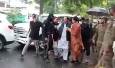 পিটিআই প্রেসিডেন্ট পারভেজ ইলাহি গ্রেপ্তার