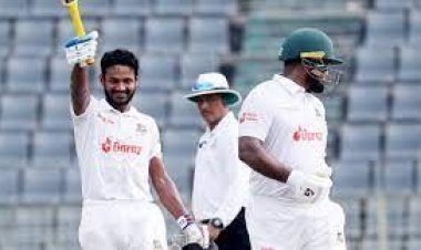 জয়ের লড়াকু সেঞ্চুরিতে পিছিয়ে পড়া টেস্টে দুর্দান্ত ড্র বাংলাদেশের