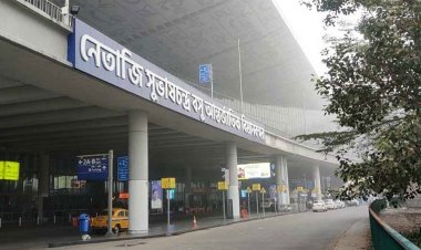 কলকাতা বিমানবন্দরে বোমাতঙ্ক, চলছে তল্লাশি