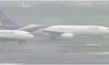 জাপানে বিমাবন্দরের রানওয়েতে দুই বিমানের সংঘর্ষ