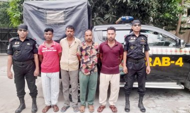 ধামরাইয়ে গার্মেন্টস কর্মীকে ধর্ষণের ঘটনায় গ্রেপ্তার ৪