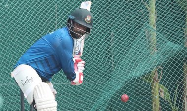 অবশেষে নেটে তামিম, তবে ব্যাটিংয়ে অস্বস্তি