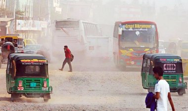 বায়ুদূষণে ঢাকা আজ তৃতীয়