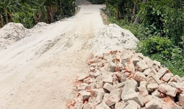 ১২ বছরেও পাকা হয়নি ইটের রাস্তা, ভোগান্তিতে জনজীবন