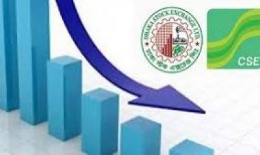 আতঙ্কে শেয়ার বিক্রির হিড়িক, পুঁজিবাজারে পতন অব্যাহত