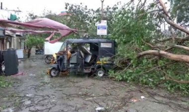 ঘূর্ণিঝড় ‘বিপর্যয়’, গুজরাটে বিদ্যুৎহীন ৯৪০ গ্রাম