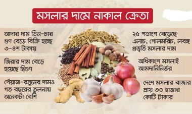 মসলার দামে নাকাল ক্রেতা, কাটছে না সংকট