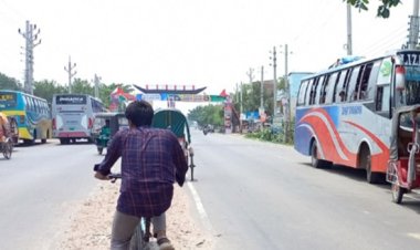 রাজবাড়ী থেকে ফের ঢাকাসহ সব রুটে বাস চলাচল বন্ধ