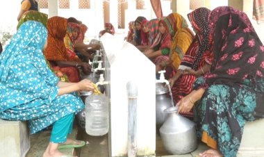 মেহেরপুরে অগভীর নলকূপে পানি সংকট 