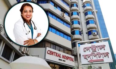 আঁখির মৃত্যুর জন্য সংযুক্তা সাহাকে দায়ী করল সেন্ট্রাল হসপিটাল