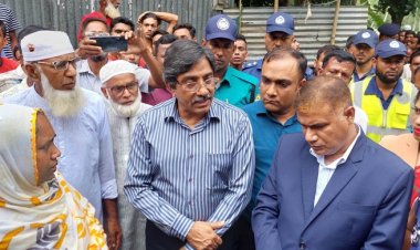 সাংবাদিক নাদিম হত্যা: পরিবারের সদস্যদের সঙ্গে দেখা করলেন মানবাধিকার কমিশনের চেয়ারম্যান