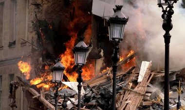 প্যারিসে ভবনের ভেতরে বিশাল বিস্ফোরণ, আহত ৩৭