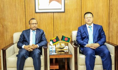 স্থানীয় সরকার মন্ত্রীর সঙ্গে চীনের রাষ্ট্রদূতের সাক্ষাৎ বাংলাদেশের বিশ্বস্ত সঙ্গী হওয়ার প্রতিশ্রুতি চীনের