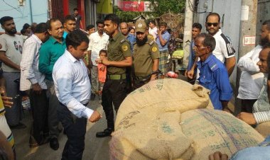 সাঘাটায় ভিজিএফের ৫৫০ কেজি চাল উদ্ধার