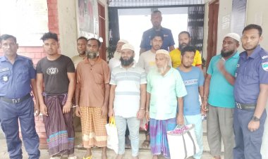 নড়াইলে জামায়াতের ৯ নেতাকর্মী গ্রেপ্তার