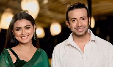 সবুজ শাড়িতে দেখা দিলেন শাকিবের ‘প্রিয়তমা’